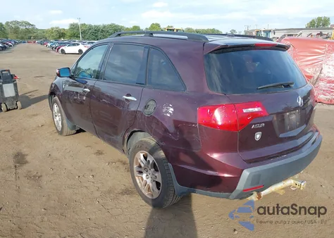 2007 Acura Mdx Technology Package z USA, uszkodzony, nr VIN 2HNYD284X7H543799